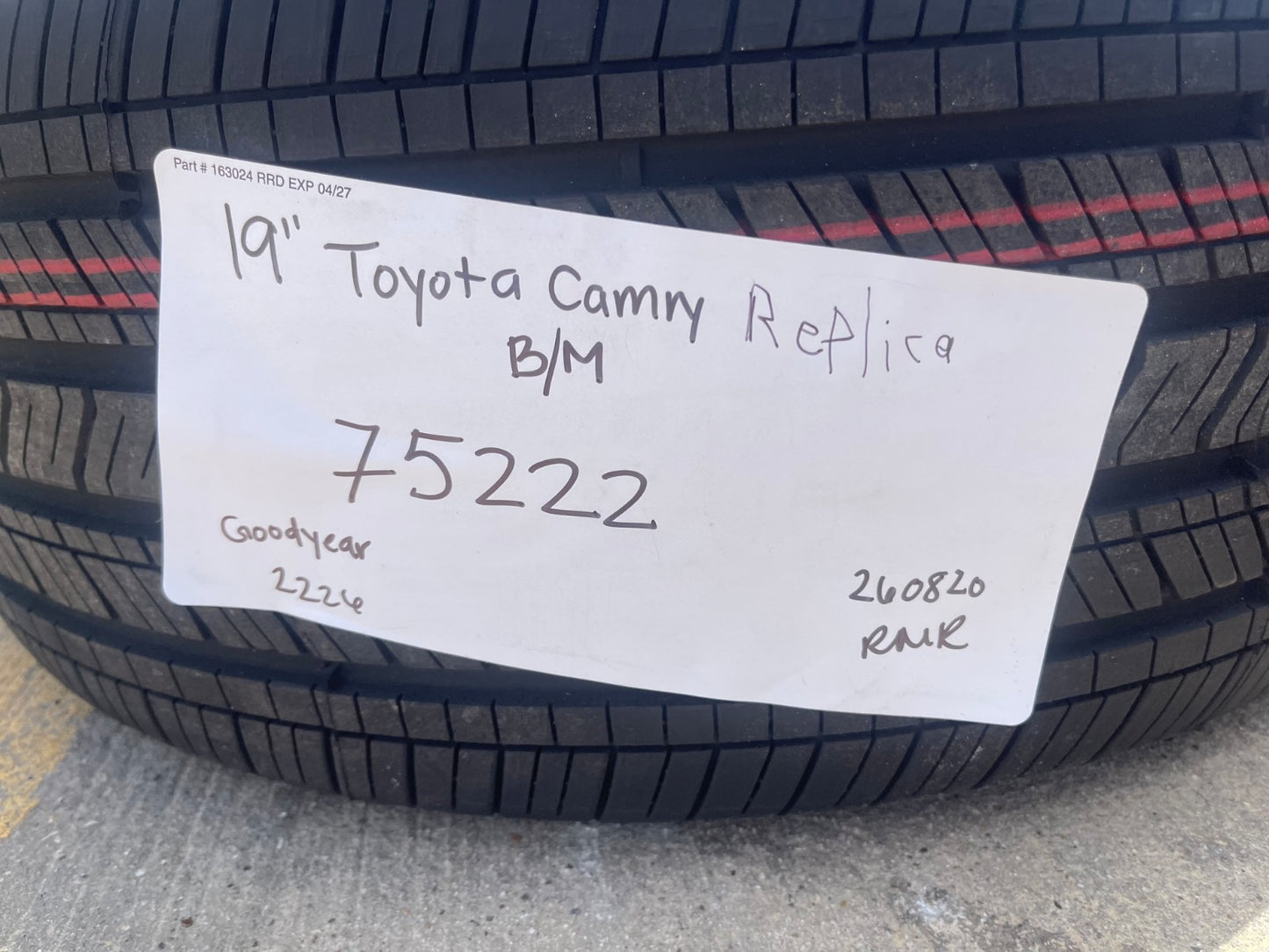 19" Toyota Camry OEM Replica wheels rims 75222 Avalon Lexus SET NEW
