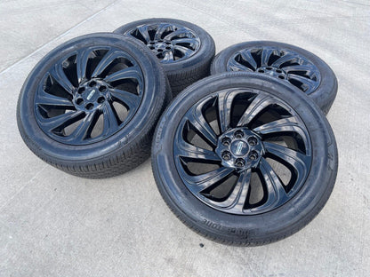22" Lincoln Navigator BLACK LABEL OEM 10497 rims wheels tires 2023 2024