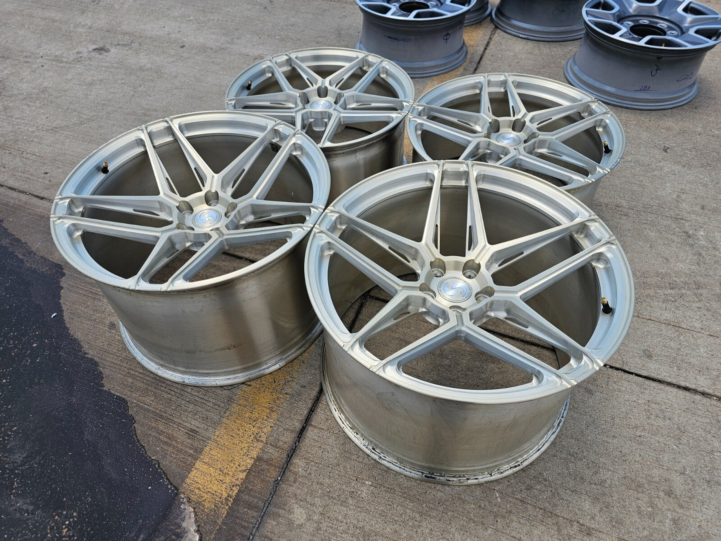 20+21" Mercedes AMG GT Signature SV701 Forged Monoblock wheels rims 5x112