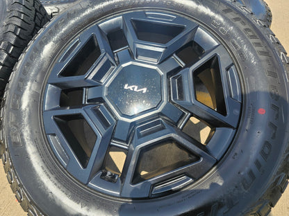 17" Kia Sorento X-PRO OEM wheels rims tires Telluride Sedona 2024 2025 NEW