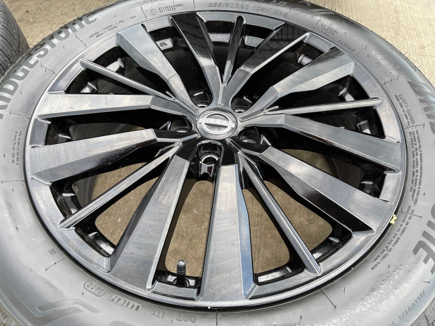 20" Nissan Murano Pathfinder Maxima FX35 FX45 QX60 OEM wheels rims 2024 2025 NEW