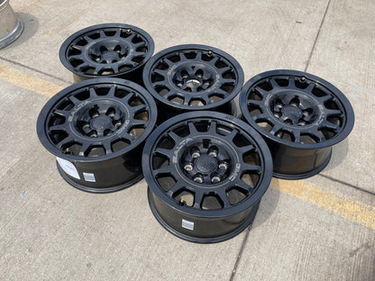 (5) 18" AEV SALTA GMC Sierra AT4X Chevy Silverado OEM rims wheels 2024 2025 2026
