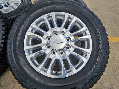 20" Chevy Silverado High Country 2500 3500 OEM 5961 wheels rims tires DUELER A/T
