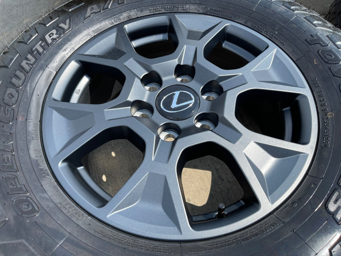 18" Toyota Tacoma TRD OEM 10544 wheels rims Land Cruiser Tundra TOYO A/T3 NEW