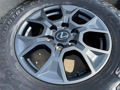 18" Toyota Tacoma TRD OEM 10544 wheels rims Land Cruiser Tundra TOYO A/T3 NEW