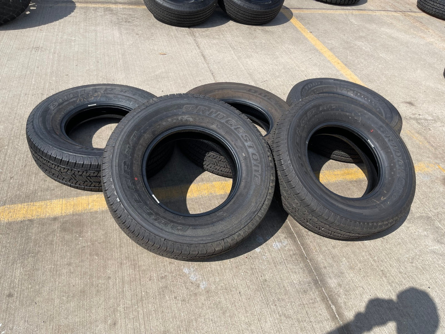 (5) 255/70/16 Bridgestone Dueler H/T tires Jeep Wrangler Bronco Colorado NEW