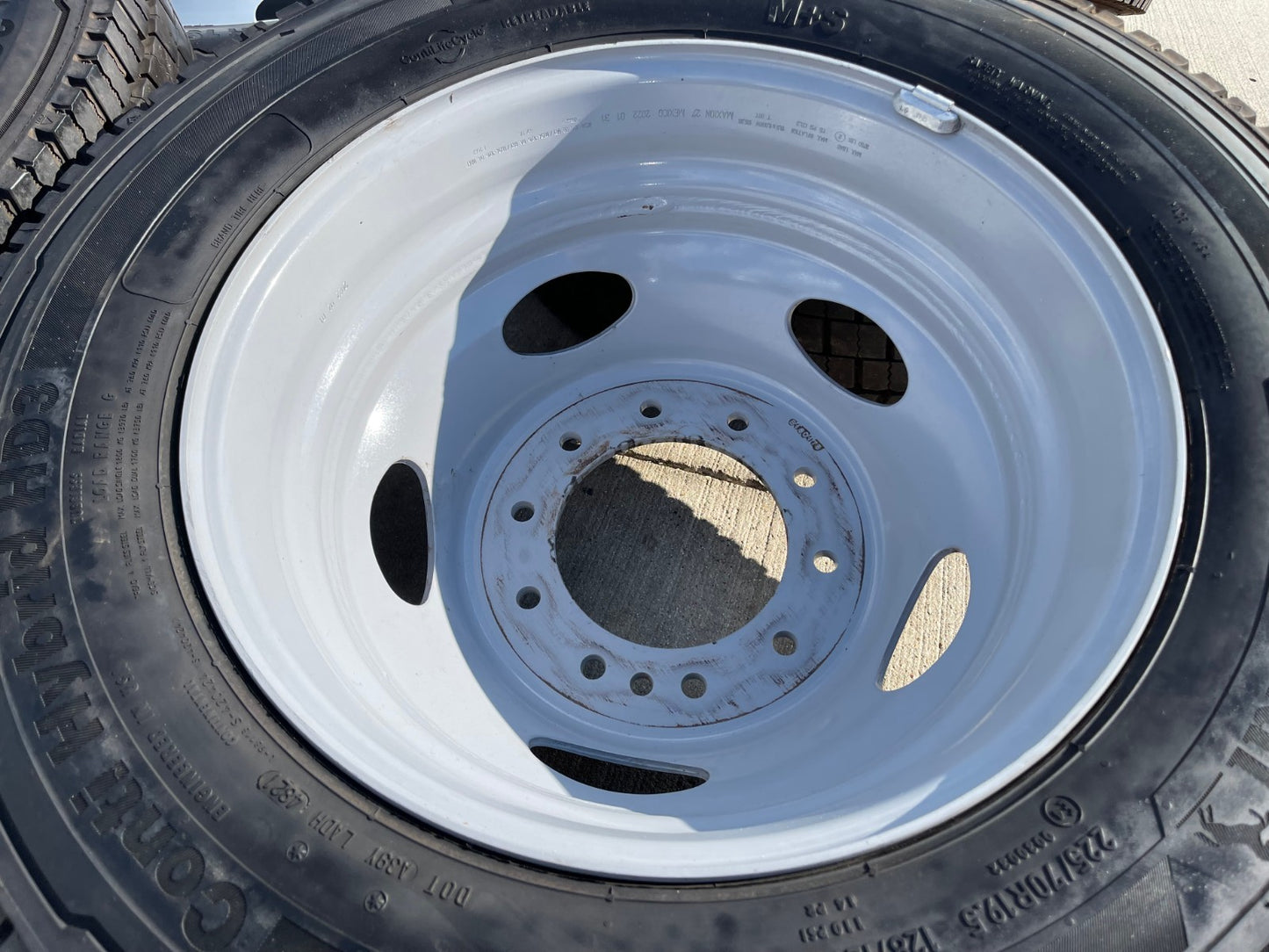 19.5" Ford F-450 Dually F-550 rims wheels RAM 4500 OEM 10x225 2024 2025 2026