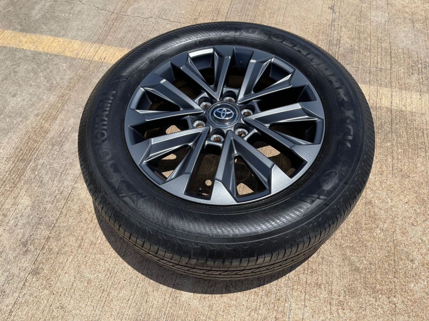 (1) 20" Toyota Land Cruiser OEM wheel rim Tundra Sequoia 2024 2025 2026 NEW
