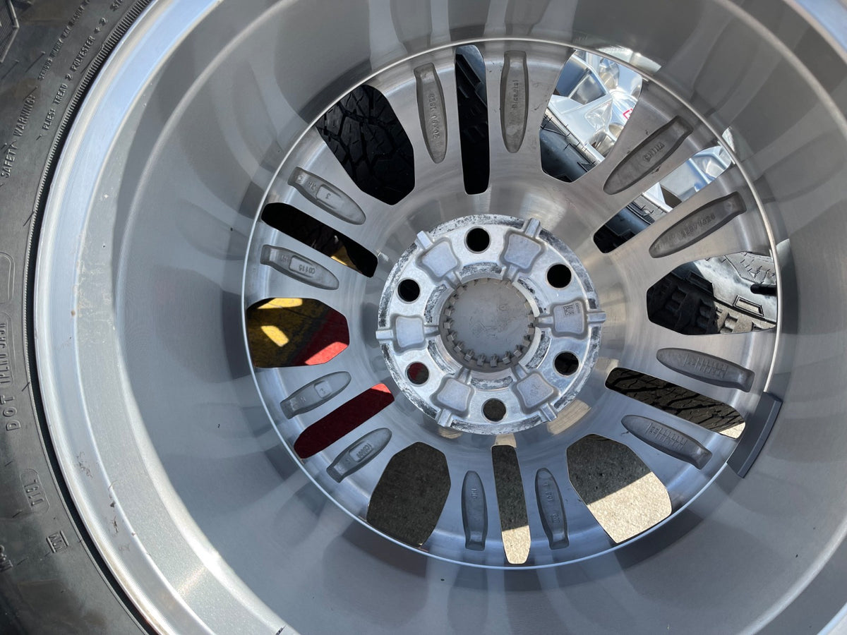 20" GMC Sierra Yukon Denali OEM 5917 wheels rims SET Chevy tires GOODYEAR