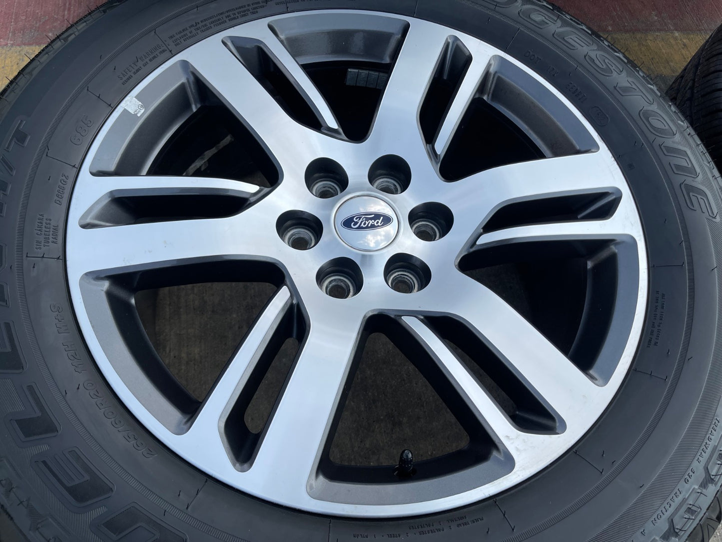 20" Ford Expedition F-150 OEM rims wheels 10441 95362 SET Limited BRIDGESTONE