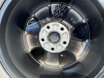 (4) 17" Jeep Wrangler Rubicon OEM 96226 wheels rims Gladiator BFG KO2 37" NEW
