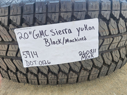 20" GMC Sierra Yukon AT4X Silverado OEM 5914 wheels rims A/T SET 2026 2027 NEW
