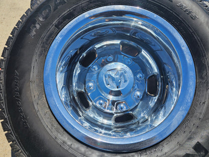 17" Dodge Ram 3500 Dually Laramie 8x200 wheels rims 2703 2704 OEM 2024 2025 NEW
