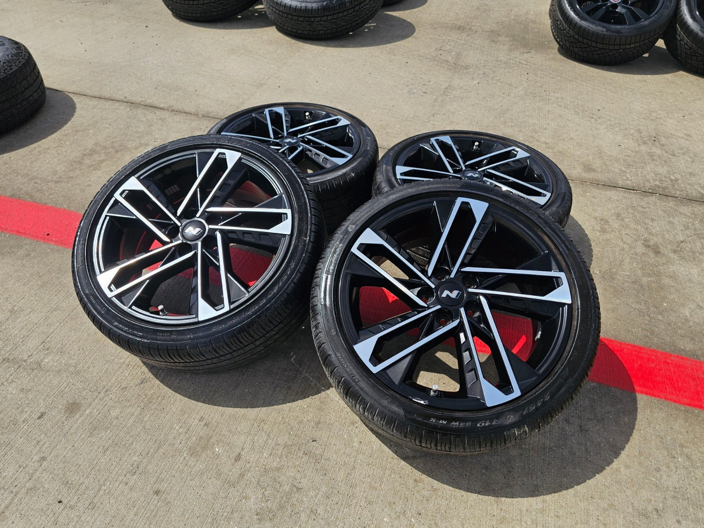 19" Kia Sonata N Line OEM 71114 wheels rims Stinger K4 K5 Carnival Sorento SET