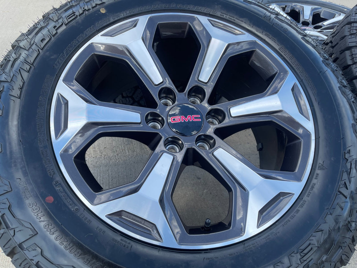 20" GMC Sierra AT4X Canyon Chevy Silverado OEM wheels rims 2026 2027 NEW FALKEN
