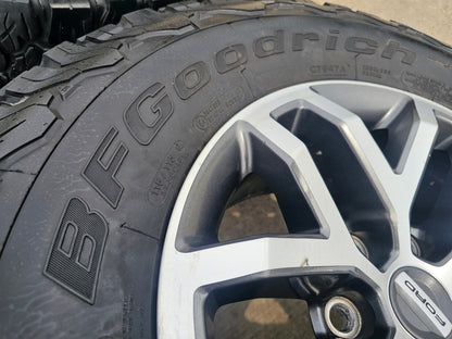 17" Ford F-150 Raptor OEM 10115 rims wheels tires BFG KO2 A/T 33"