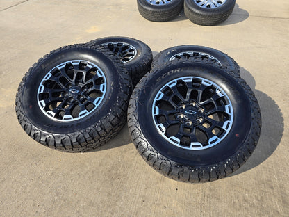 18" Chevy Silverado ZR2 Tahoe TRAIL BOSS Sierra OEM wheels rims 2026 2027 NEW