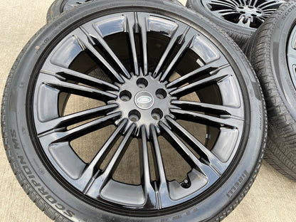 23" Land Rover Range AUTOBIOGRAPHY OEM 72377 wheels rims 2024 2025 2026 PIRELLI