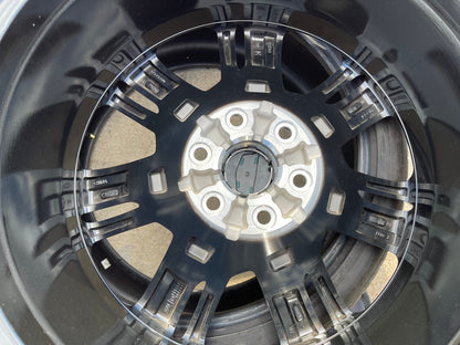 22" Cadillac Escalade Platinum OEM 4738 black wheels rims NEW