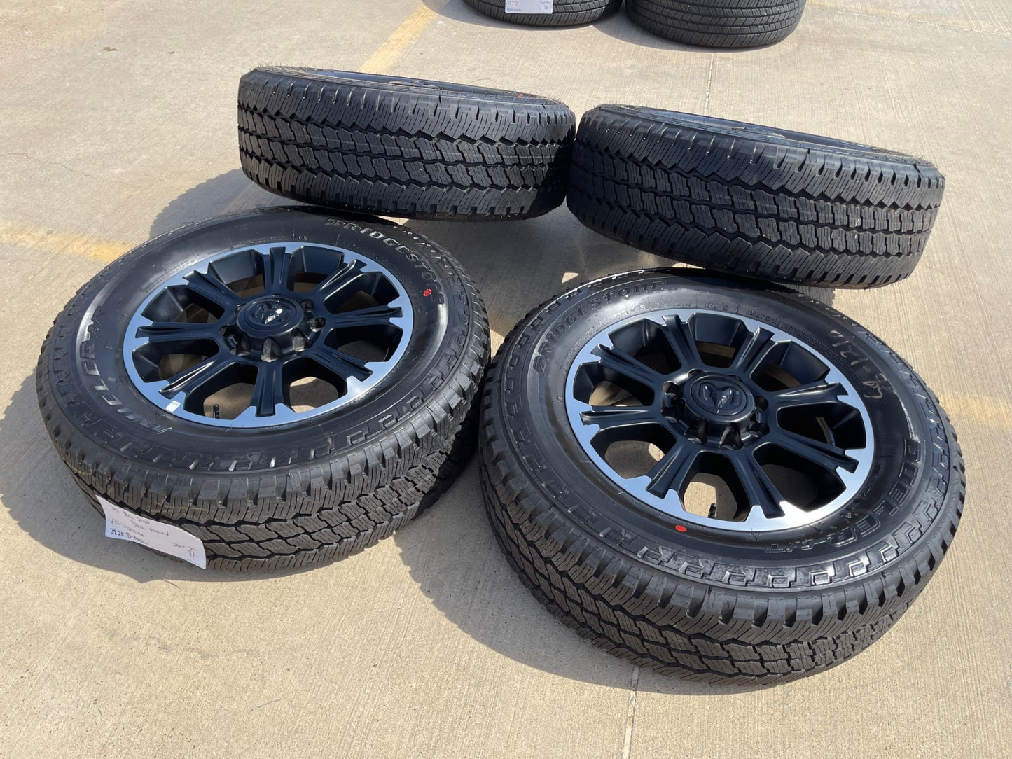 20" Dodge Ram 2500 3500 LARAMIE OEM 95578 wheels rims A/T SET 2025 2026 2027 NEW