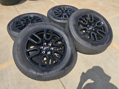 20" GMC Sierra Yukon Chevy OEM black 5914 5918 wheels rims 2023 2024 2025 2026