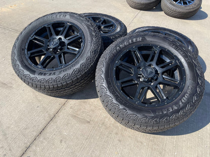 20" Toyota Tundra PLATINUM OEM 75159 SET wheels rims 5x150 tires GOODYEAR AT SET