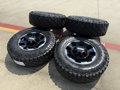 18" Ford F-250 F-350 OEM TREMOR rims wheels 10482 tires SET GOODYEAR DURATRAC AT