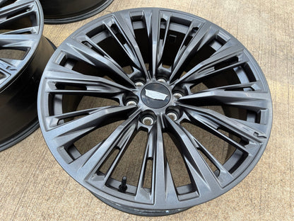 22" Cadillac Escalade V V600 Platinum OEM ORIGINAL wheel rim 2023 2024 2025 NEW