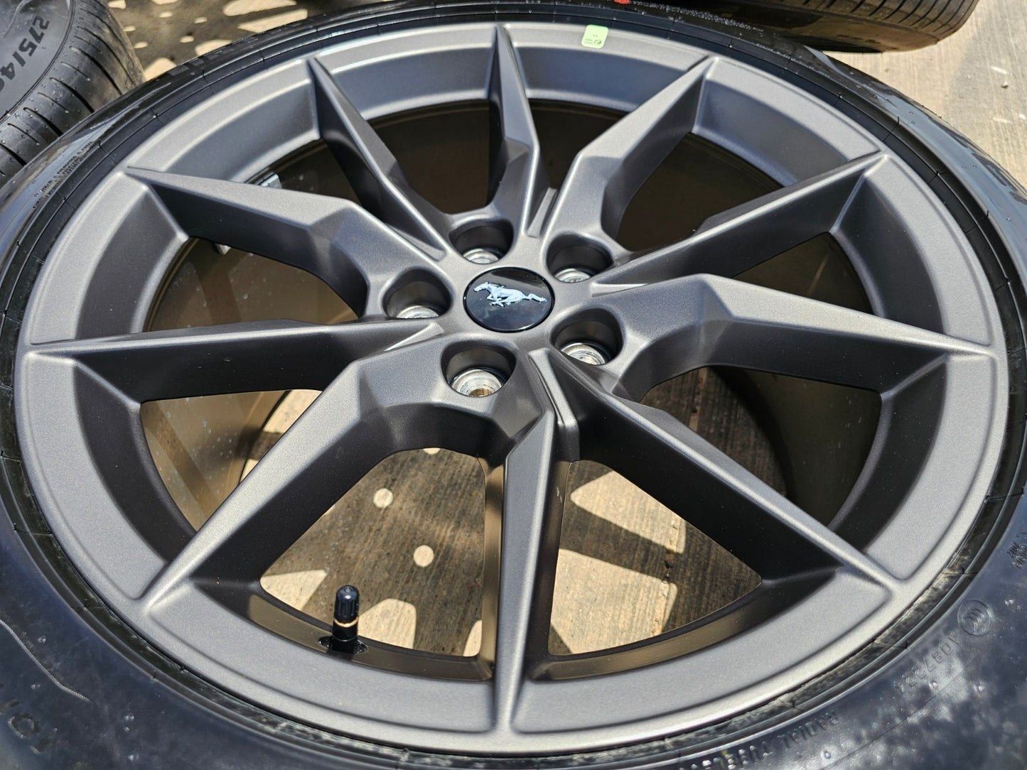 19" Ford Mustang GT Dark Horse OEM 95839 95840 wheels rims 2025 2026 2027 NEW