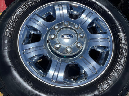20" Ford F-250 F-350 OEM KING RANCH LARIAT 3892 chrome wheels rims tires SET