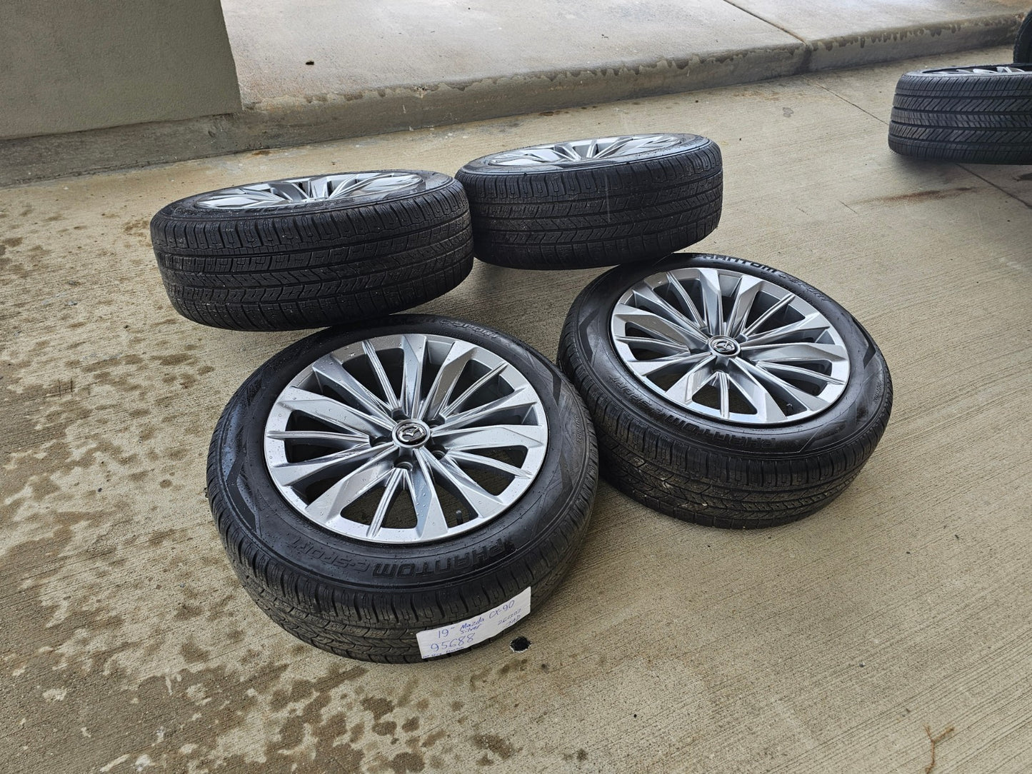 19" Mazda CX-90 Premium OEM rims wheels 95688 CX-70 SET 2024 2025 2026
