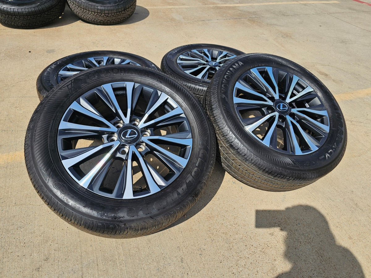 20" Lexus LX600 GX550 OEM 74401 wheels rims Toyota Land Cruiser Tundra SET