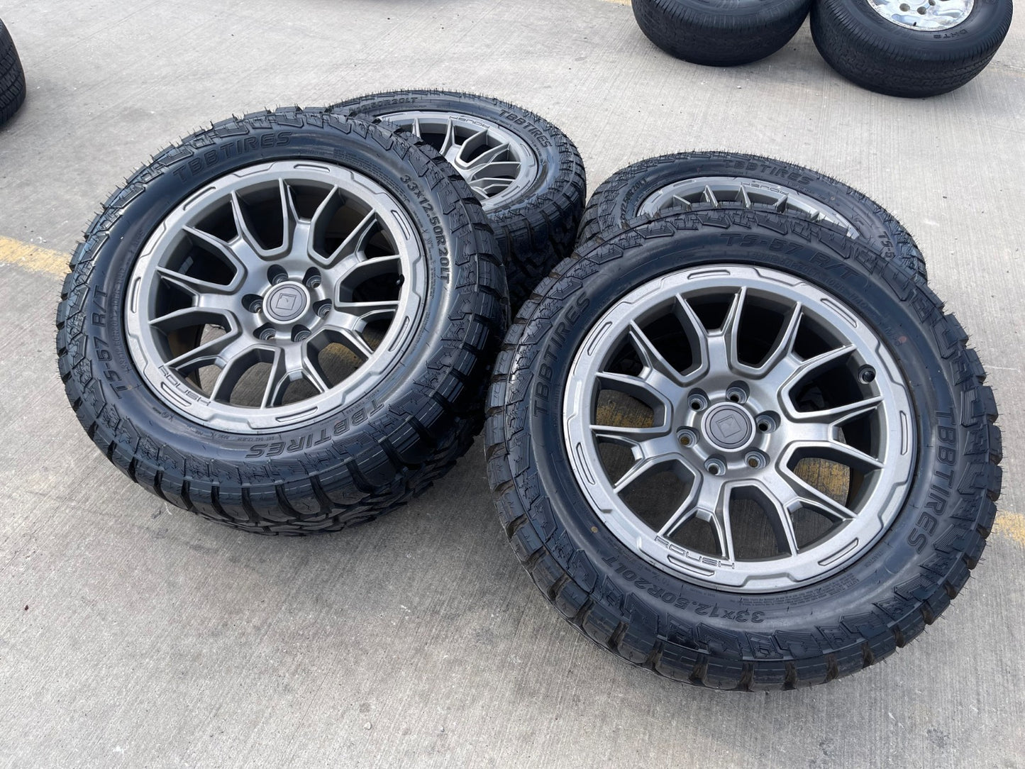 20" 20x9 Ford F-150 ROUSH OEM rims wheels tires Expedition SET 33" NEW