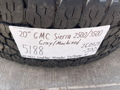 20" GMC Sierra AT4X 2500 3500 OEM wheels rims 94038 5188 Chevy Silverado SET