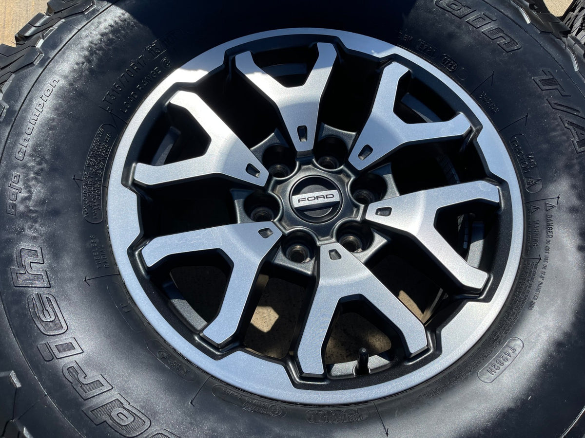 17" Ford F-150 Raptor Bronco OEM 95353 rims wheels SET BFG KO2 35" NEW