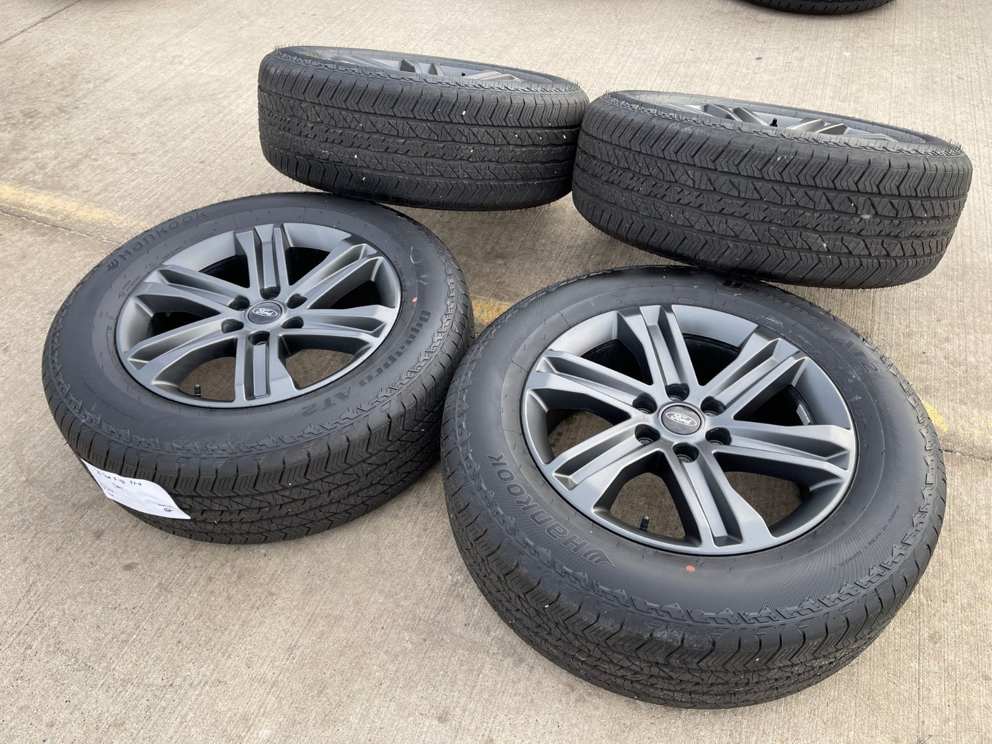 20" Ford F-150 FX-4 PLATINUM OEM rims wheels 10344 Expedition HANKOOK A/T2