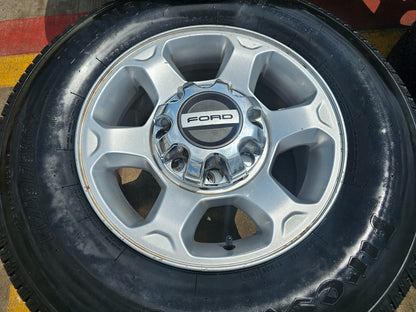17" Ford F-250 F-350 OEM rims wheels 3950 tires FIRESTONE DISCOUNTED