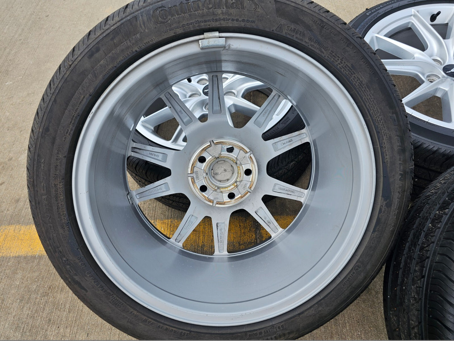 19" Ford Mustang Stealth GT OEM wheels rims 95759 tires 2021 2022 2023 2024 2025