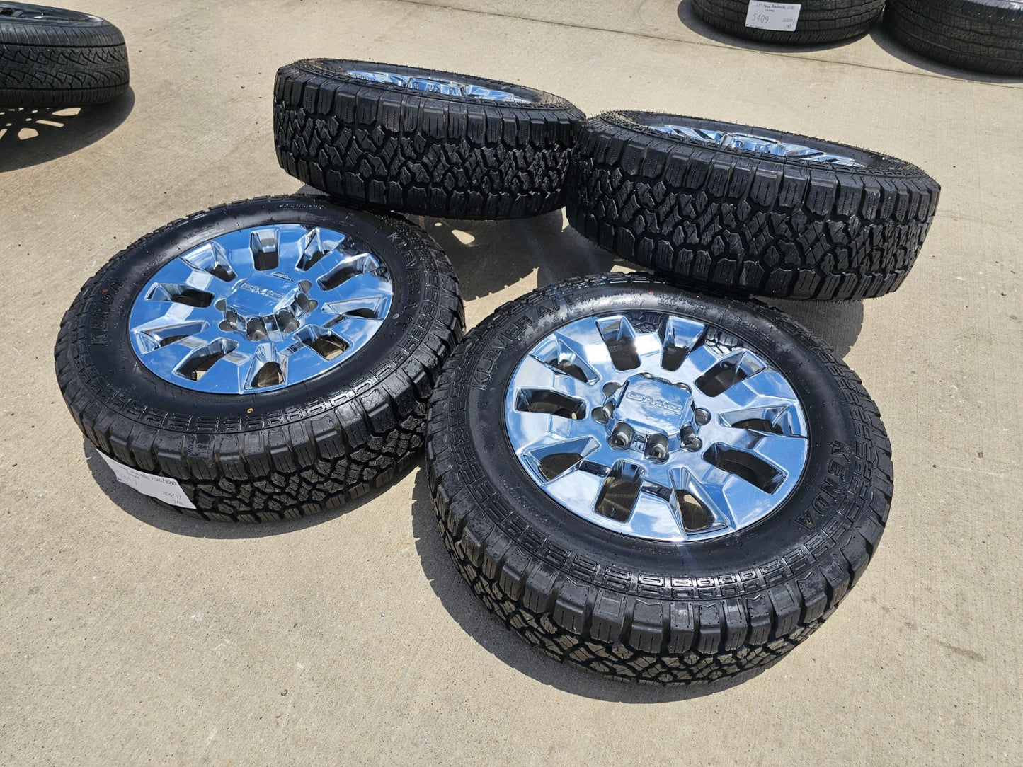 20" GMC Sierra DENALI Chevy Silverado 2500 3500 OEM 5960 5947 wheels rims SET