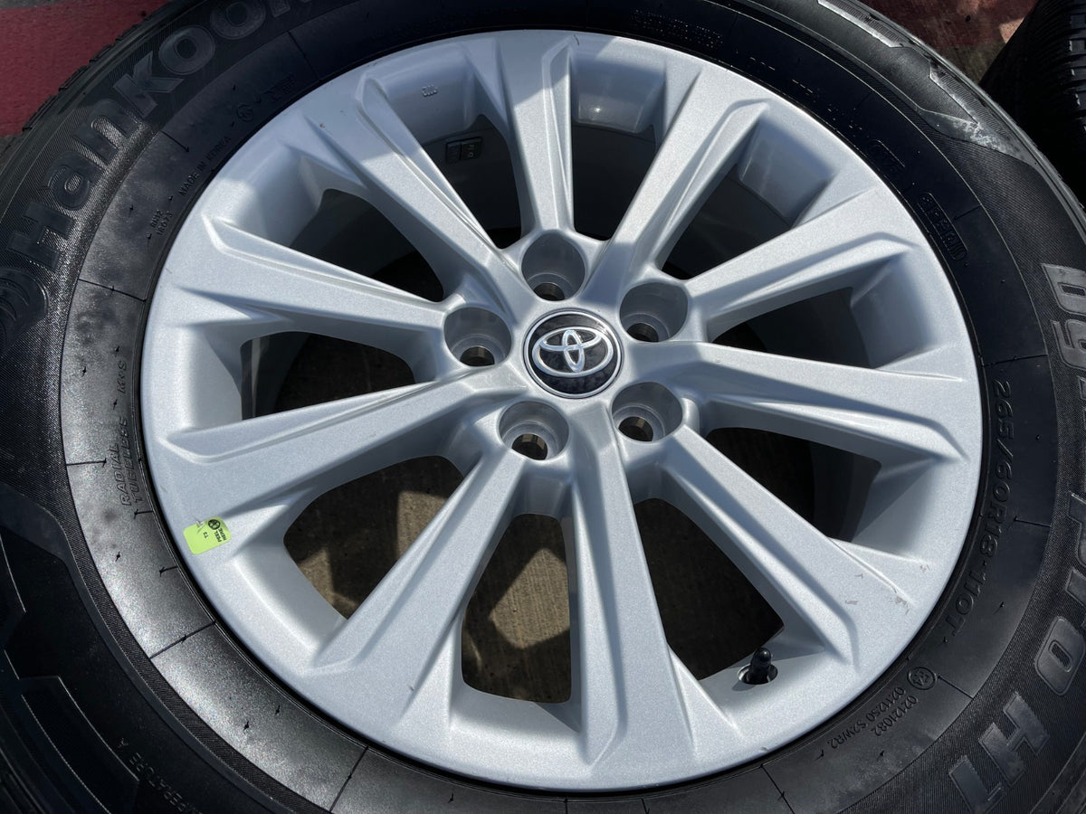 18" Toyota Grand Highlander OEM 10525 wheels rims Lexus TX350 SET HANKOOK