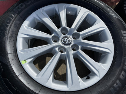 18" Toyota Grand Highlander OEM 10525 wheels rims Lexus TX350 SET HANKOOK