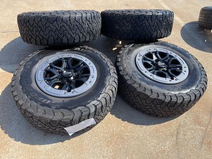 17" Ford Ranger Raptor Beadlock wheels rims Bronco 2024 2025 2026 BFG KO3 A/T