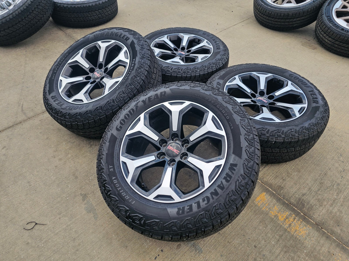 20" GMC Sierra AT4X Canyon Chevy Silverado OEM wheels rims 2025 2026 2027 NEW