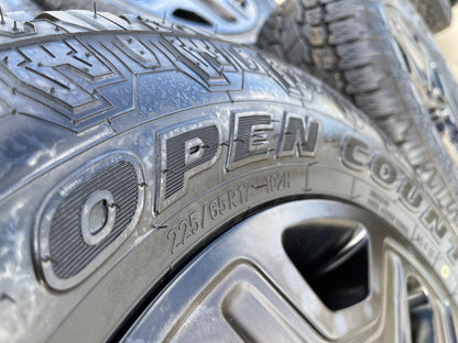 17" Jeep Cherokee wheels OEM rims Compass Renegade 9199 black DISCOUNTED