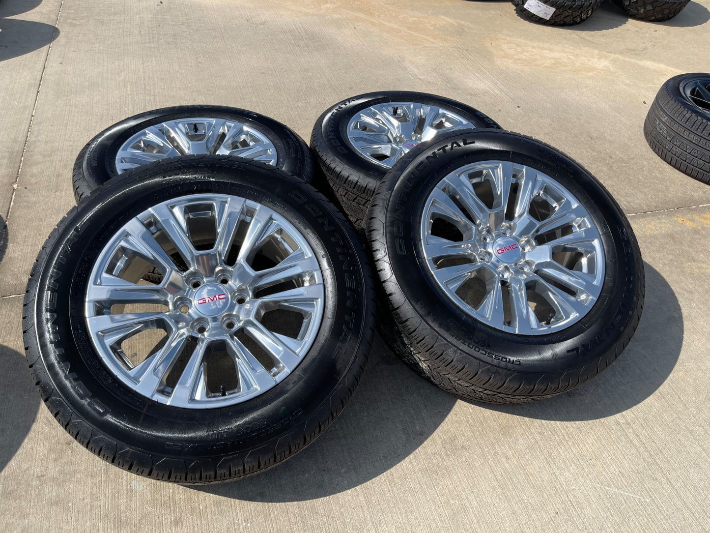 20" GMC Sierra Yukon Denali OEM 5917 wheels rims SET Chevy 2025 2026 2027 NEW