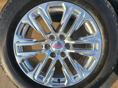 20" GMC Yukon Sierra Tahoe Silverado OEM 2120 14024 wheels rims tires