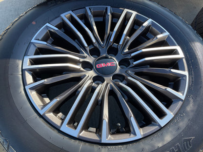 20" GMC Sierra Yukon Chevy Silverado OEM wheels rims 2024 2025 2026 NEW