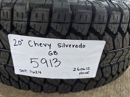 NEW 20" Chevy Silverado Tahoe Suburban ZR2 OEM SET wheels rims # 5913 1999-2027