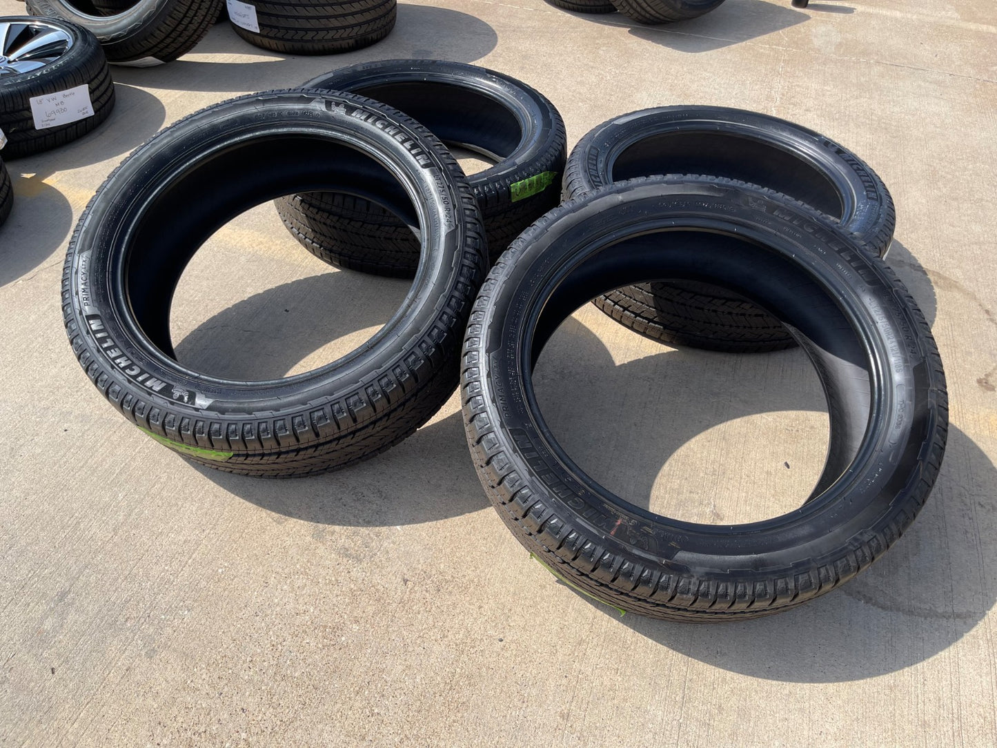 (4) 275/50/24 Michelin Primacy LTX tires 275/50R24 LT 10 PLY 121S NEW TAKE OFFS