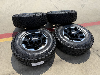 18" Ford F-250 F-350 OEM TREMOR rims wheels 10482 tires SET GOODYEAR DURATRAC AT